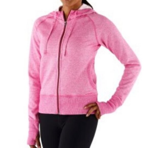 Patagonia Tops - PATAGONIA Cloud Stack PINK Hoodie